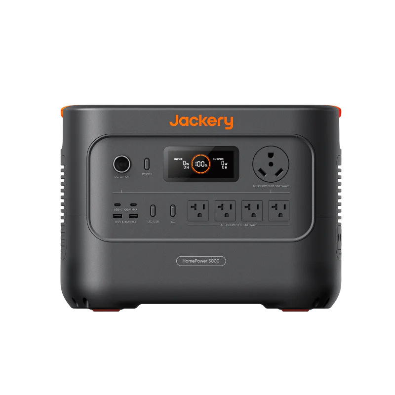 Jackery HomePower 3000 portable home backup power station with 3072Wh capacity