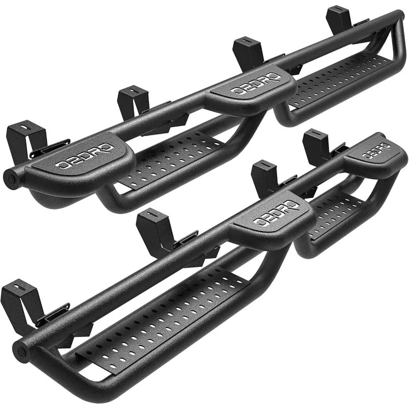 OEDRO Dual 2‑Stairs Step Running Boards for Jeep Gladiator JT (2020–2026)