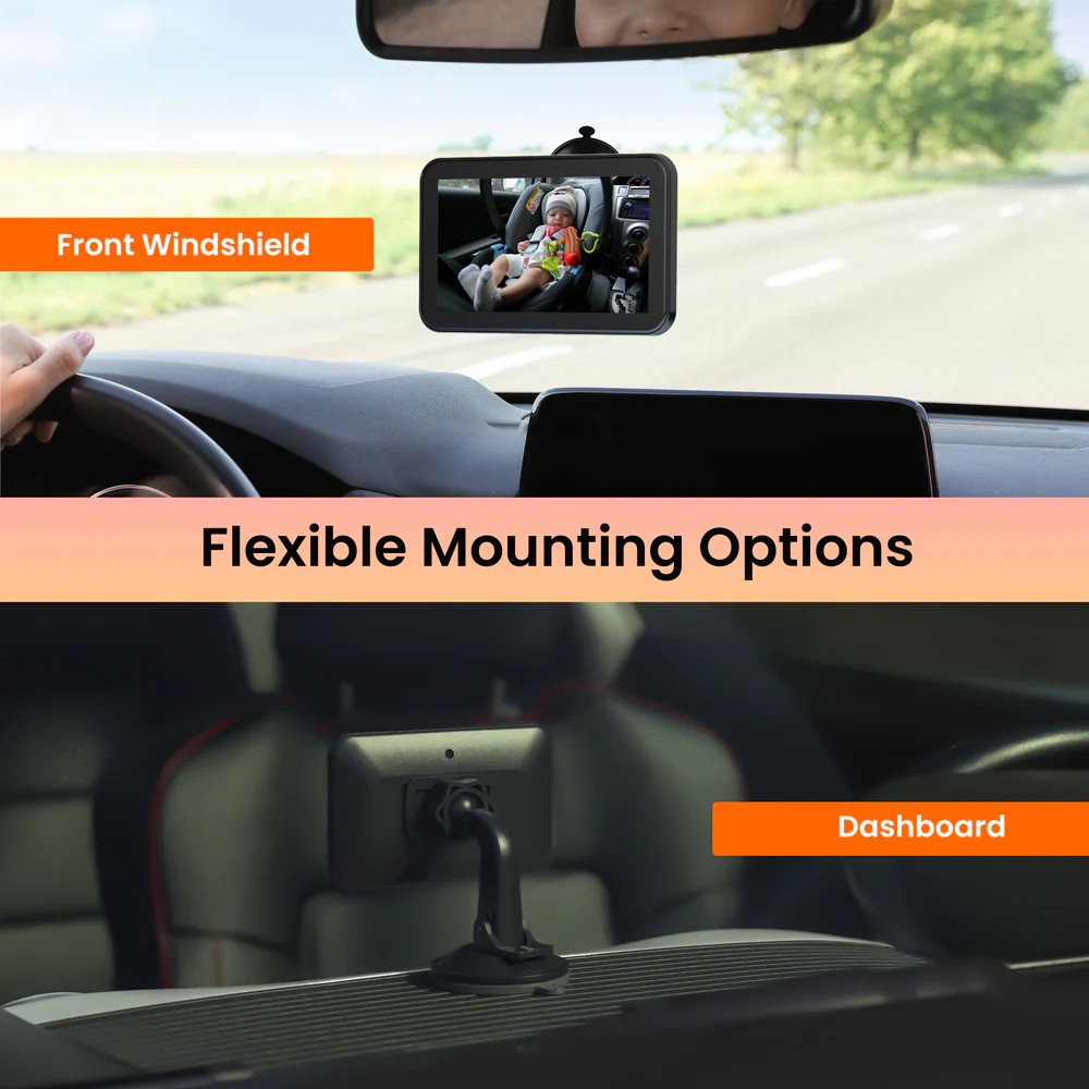 Shop the Rexing BC500 in-car baby monitor with HD 1080p and infrared night vision. Keep your child safe on every drive. Veteran-approved family safety gear.