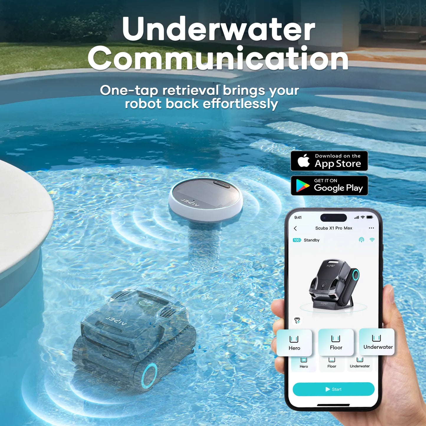 HydroComm Pro - Smart Pool Monitor by Aiper
