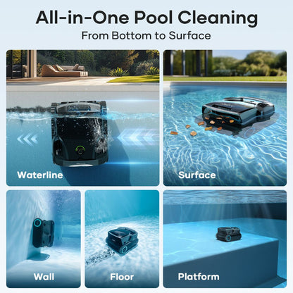 Aiper Scuba X1 Max & Caddy Bundle - Complete Pool Cleaning Solution