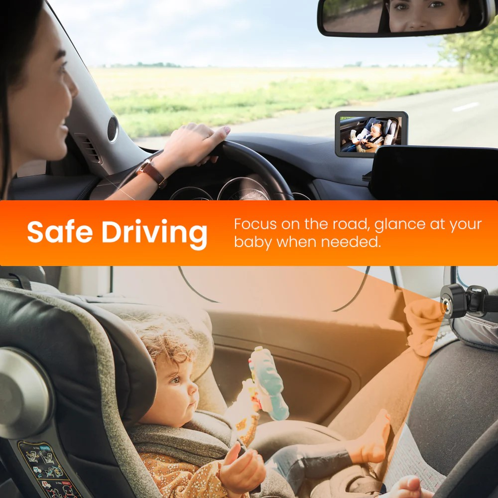 Shop the Rexing BC500 in-car baby monitor with HD 1080p and infrared night vision. Keep your child safe on every drive. Veteran-approved family safety gear.
