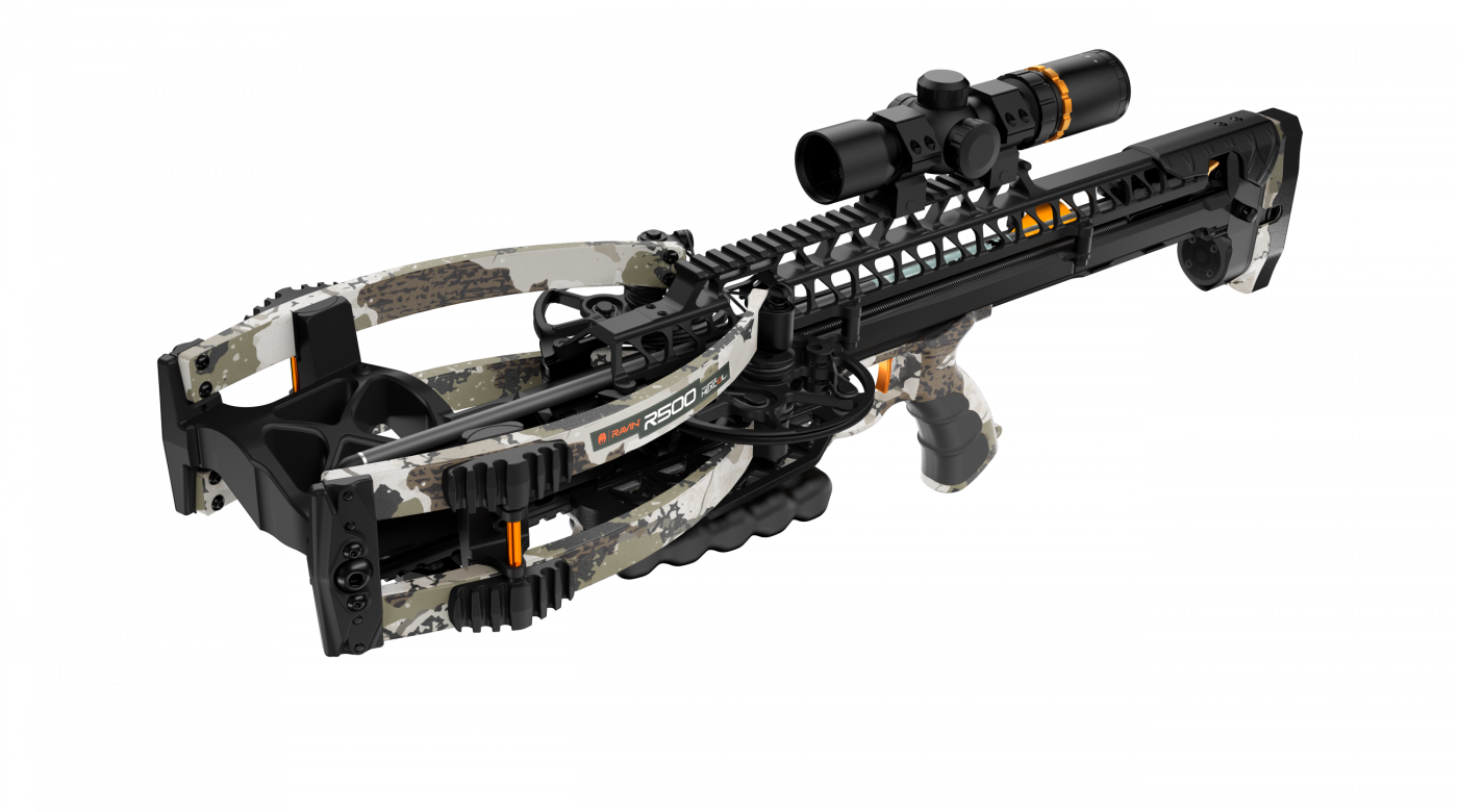 Ravin R500 Crossbow – 500 FPS, HexCoil Cam System, Rifle-Like Accuracy | XK7 Camo