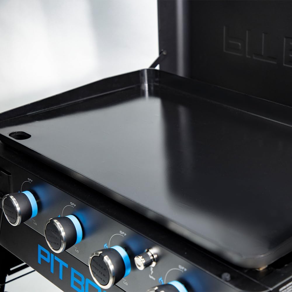 Pit Boss Ultimate 4-Burner Gas Griddle — Non-Stick Lift-Off Outdoor Flat Top Grill