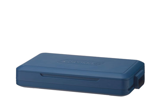 Coleman Snap 'N Go 55-Quart Collapsible Hard Cooler | 64 Hour Cold | Portable Waterproof Liner | Sapphire Blue