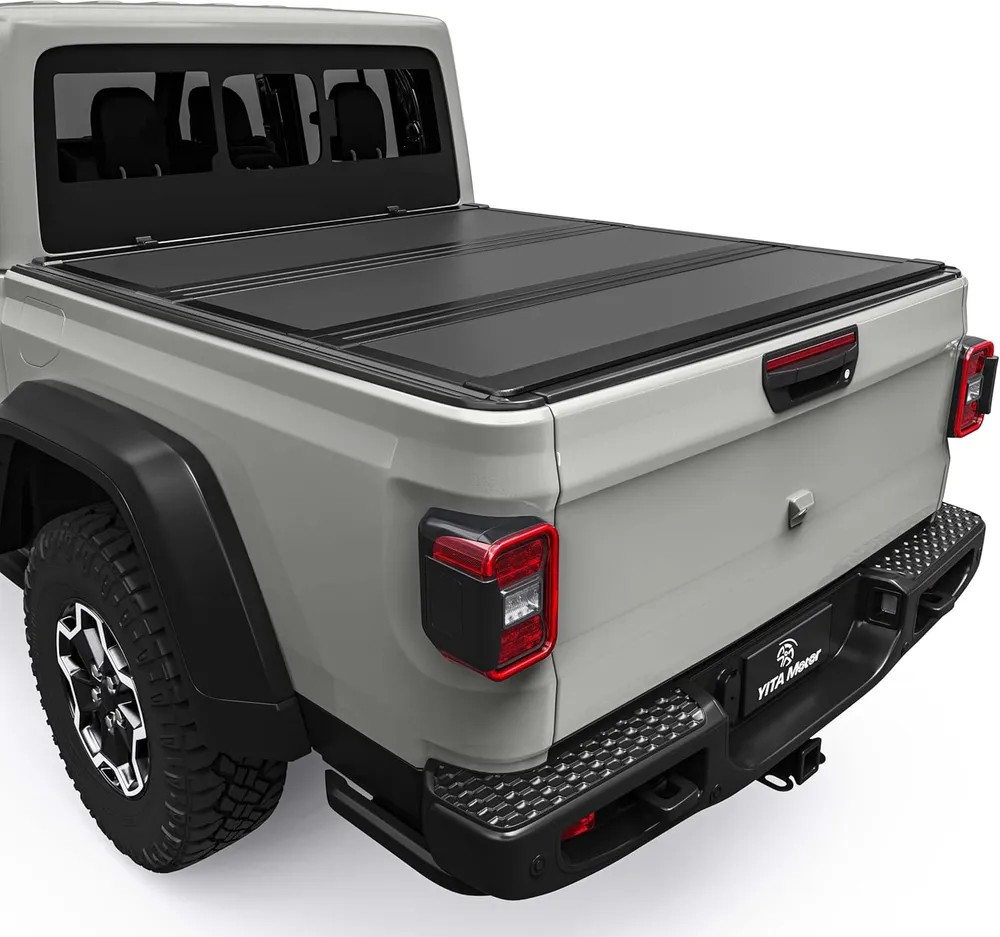 YITAMOTOR Hard Tri‑Fold Tonneau Cover for Jeep Gladiator JT 5ft Bed