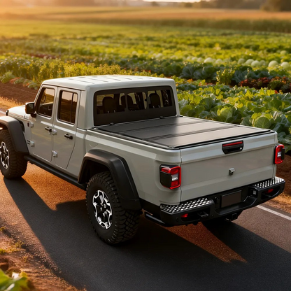YITAMOTOR Hard Tri‑Fold Tonneau Cover for Jeep Gladiator JT 5ft Bed”