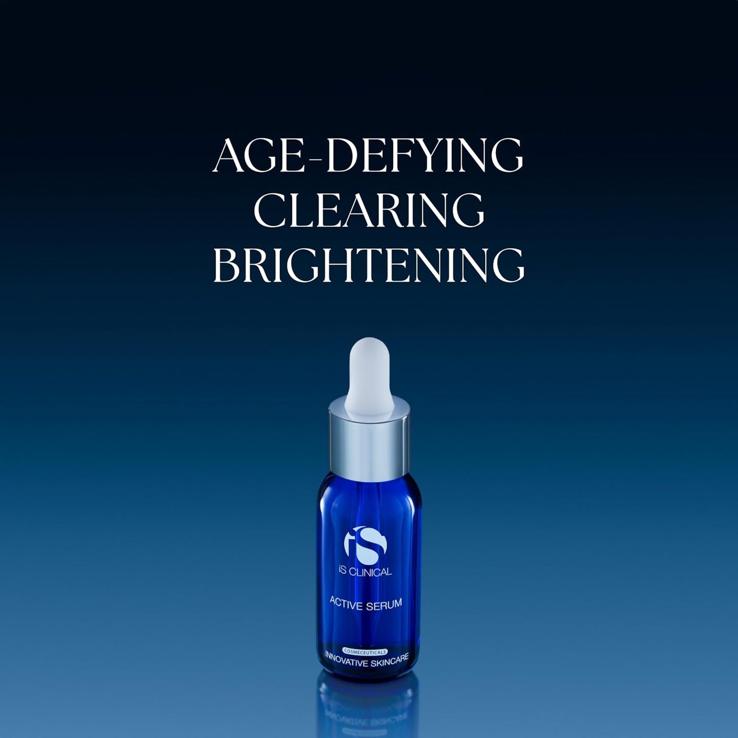 iS CLINICAL Active Serum — anti-aging botanical face serum for even skin tone, fine lines, and acne-prone skin, made in USA, available at VeteransValueHub.