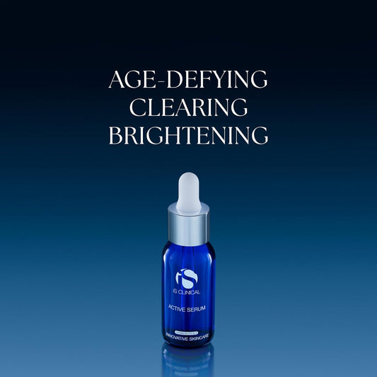 iS CLINICAL Active Serum — anti-aging botanical face serum for even skin tone, fine lines, and acne-prone skin, made in USA, available at VeteransValueHub.