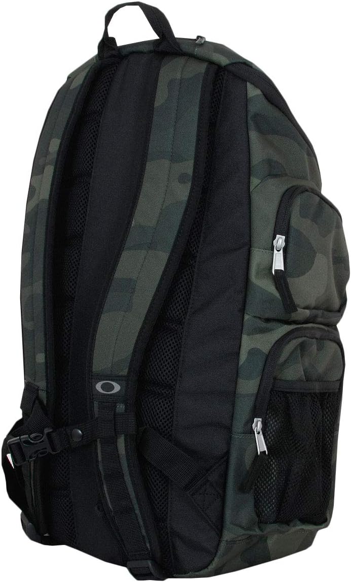 Oakley Enduro 2.0 30L tactical backpack in Core Camo colorway, padded shoulder straps and multiple exterior pockets, ideal for veterans and outdoor enthusiasts.