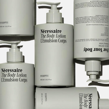 Nécessaire The Body Lotion Eucalyptus – Firming Multi-Peptide Moisturizer for Women & Men