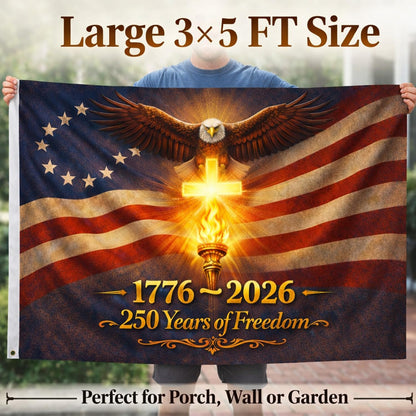 America 250th Anniversary USA Flag 3x5 Ft