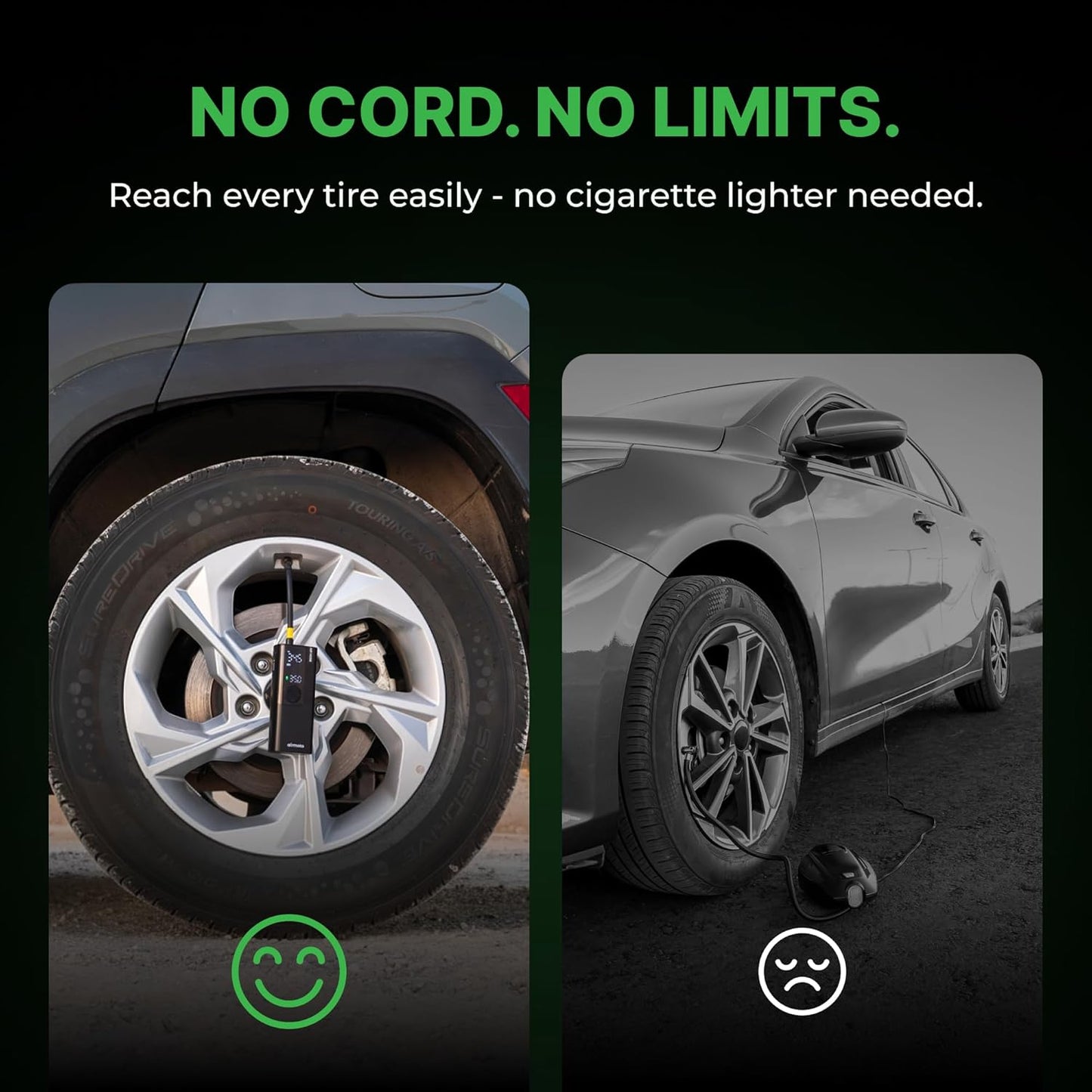 Airmoto Tire Inflator Portable