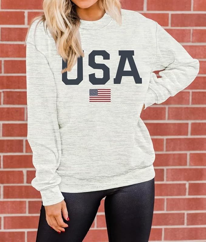 Womens Casual Long Sleeve Graphic Tee Shirts