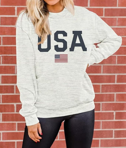 Womens Casual Long Sleeve Graphic Tee Shirts