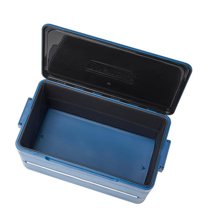 Coleman Snap 'N Go 55-Quart Collapsible Hard Cooler | 64 Hour Cold | Portable Waterproof Liner | Sapphire Blue
