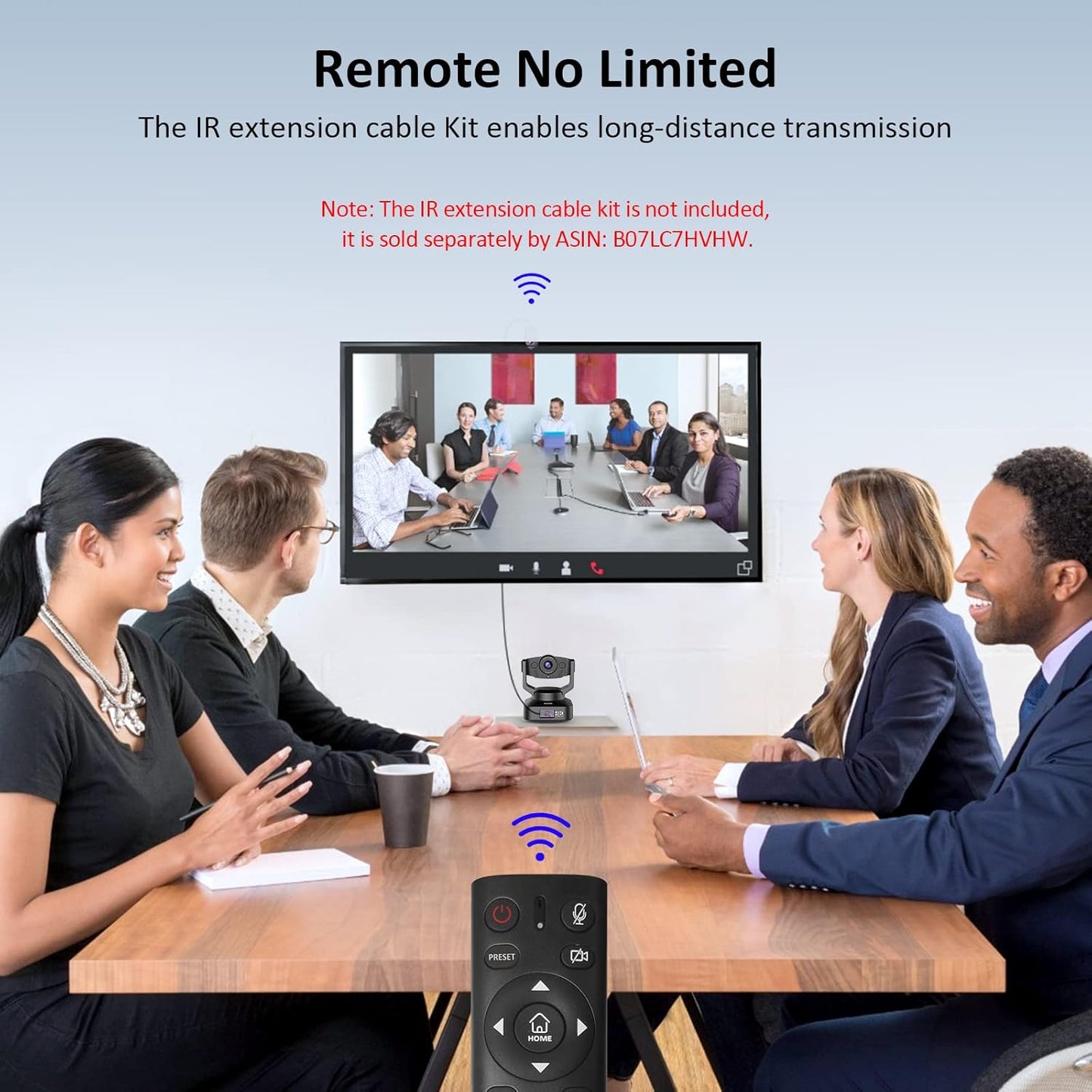 NexiGo N990 4K PTZ Zoomable Webcam, Video Conference Camera System with 5X Digital Zoom, Sony Starvis Sensor, Position Preset, Dual Stereo Mics, Audio Jacks for External Mics (Renewed)