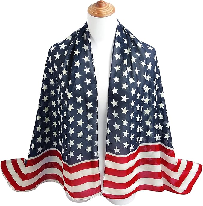 Women Soft Floral Print Shawl Chiffon Sheer Scarf | Lightweight Wrap Scarf for Women