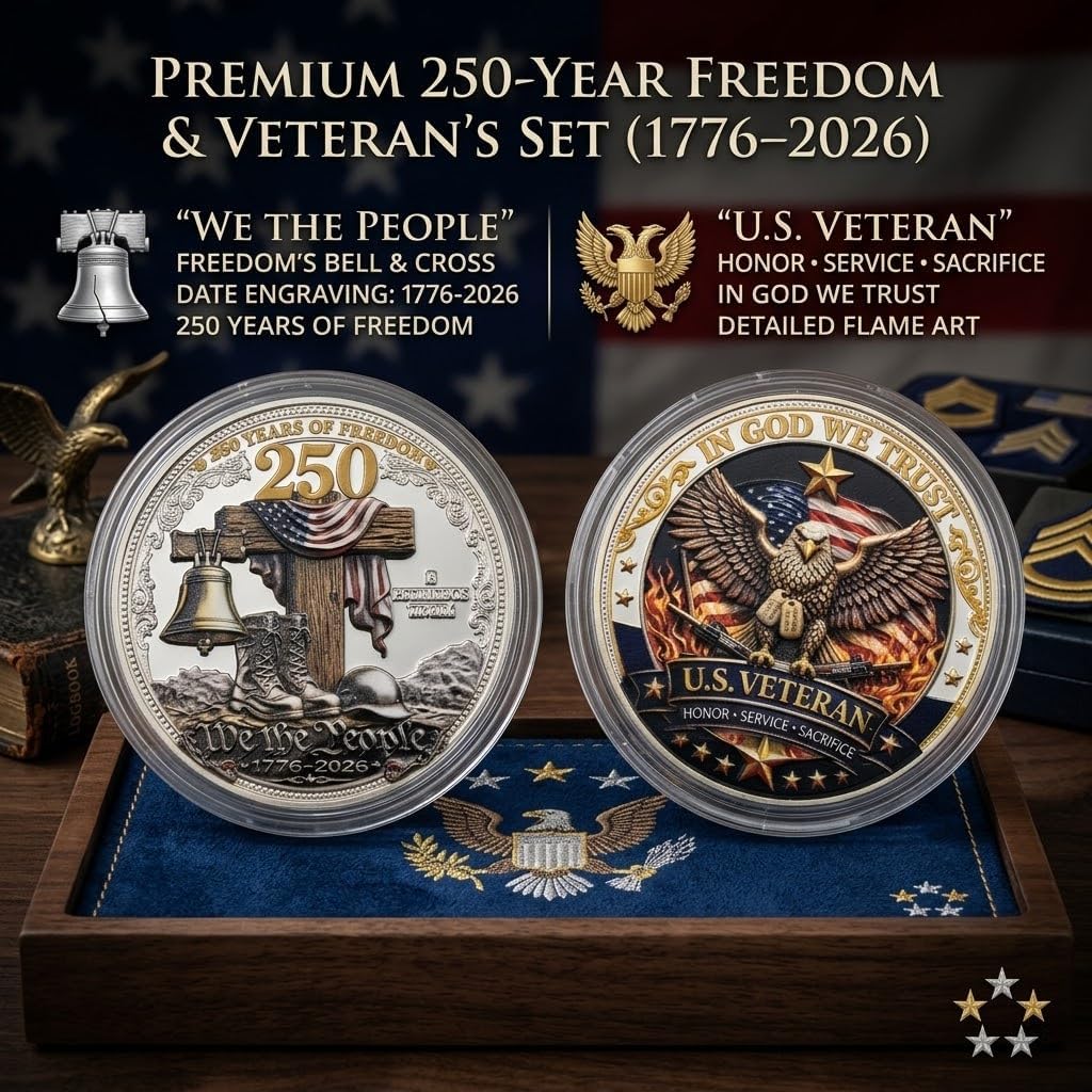 In God We Trust 250 Years of Freedom Commemorative Coin