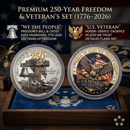 In God We Trust 250 Years of Freedom Commemorative Coin