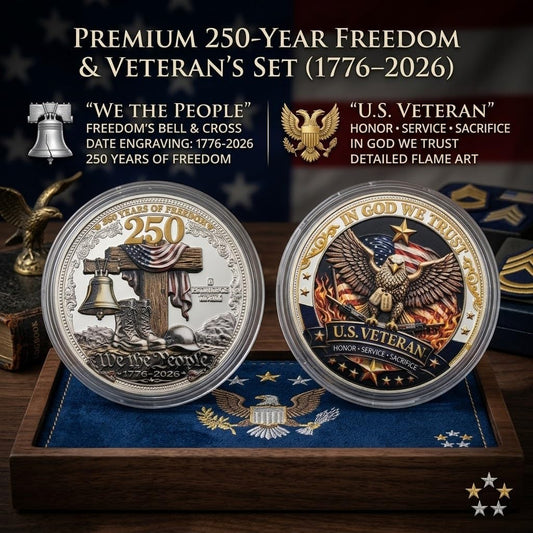 In God We Trust 250 Years of Freedom Commemorative Coin