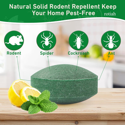 24-pack peppermint oil pest repellent pouches for mice, rats, spiders, and ants — natural, family and pet safe indoor and outdoor pest control