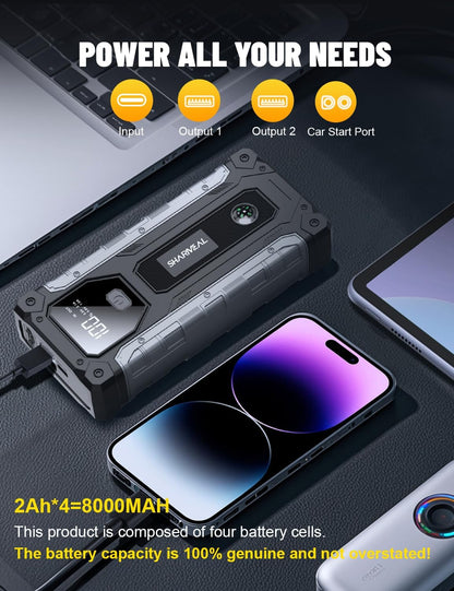 Sharmeal Car Jump Starter