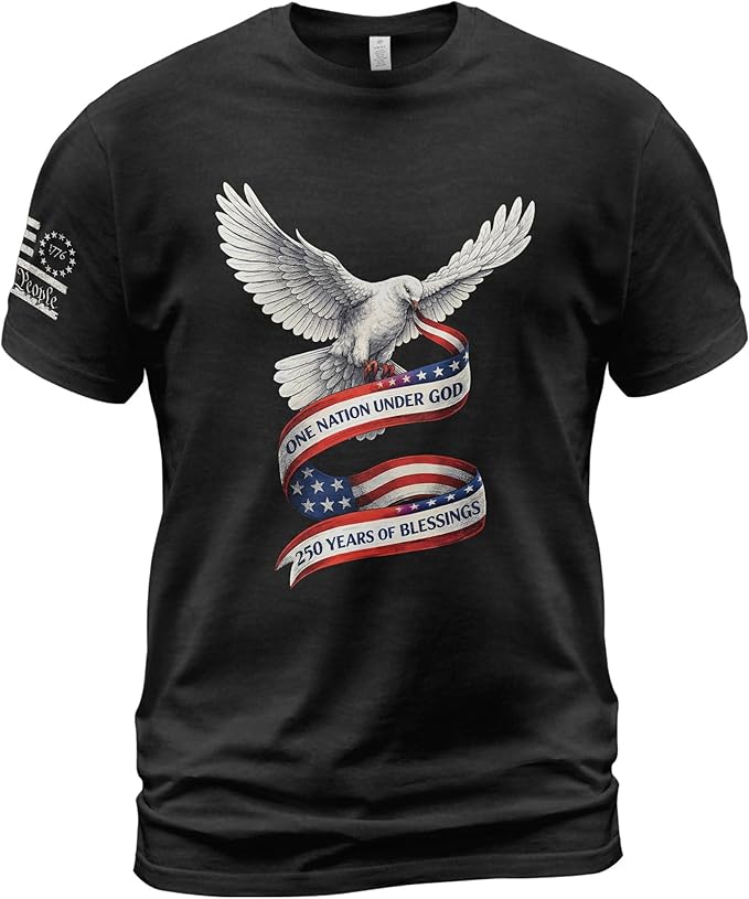 Patriotic T Shirts - One Nation Under God Shirt