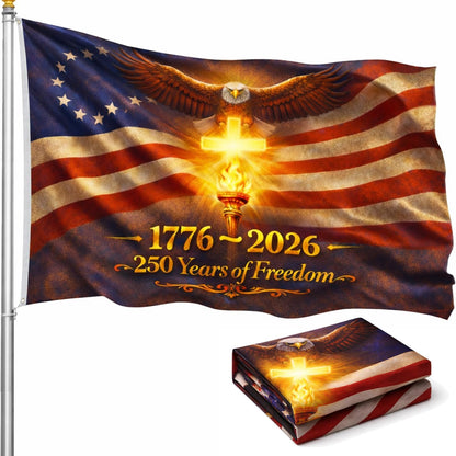 America 250th Anniversary USA Flag 3x5 Ft