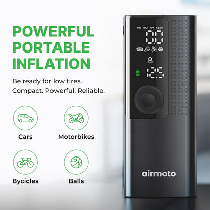 Airmoto Tire Inflator Portable