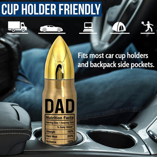 17oz American flag insulated tumbler — patriotic Father's Day gift for dad or husband — Veterans Value Hub