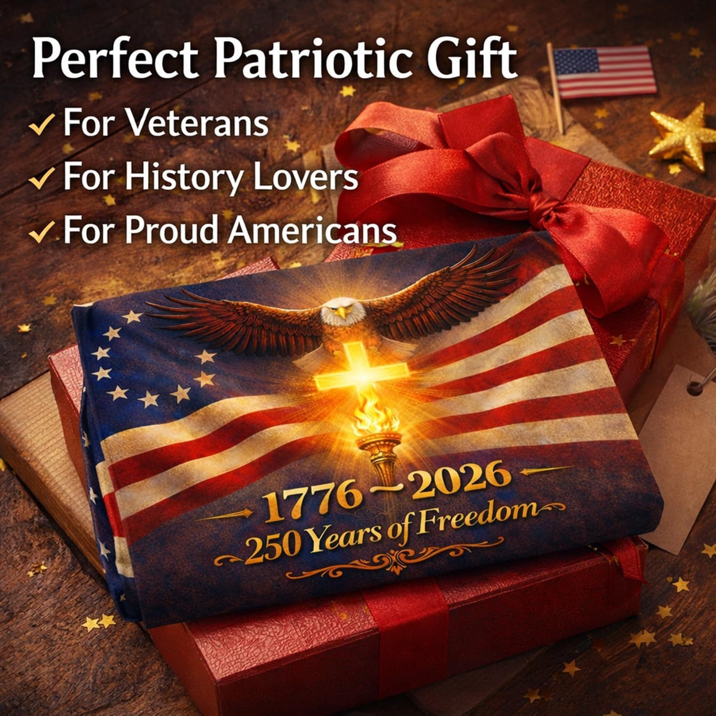 America 250th Anniversary USA Flag 3x5 Ft