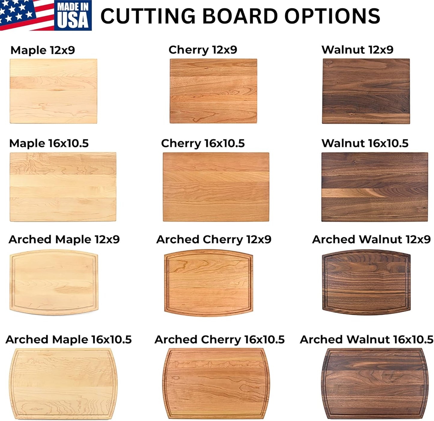 Maison Custom USA-made personalized cutting board — Father's Day BBQ gift for dad or husband — Veterans Value Hub