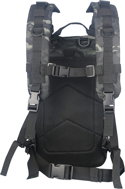 Lightning X EMS/EMT Trauma & Bleeding First Aid Responder Medical Backpack + Kit — Black Camo