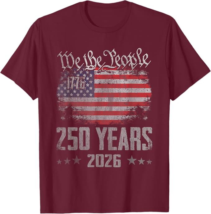 250th Anniversary patriotic eagle t-shirt America 1776-2026 Independence Day tee for veterans and patriots