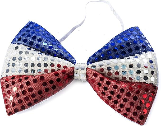 Tigerdoe Uncle Sam top hat and bow tie American flag patriotic costume set for 4th of July
