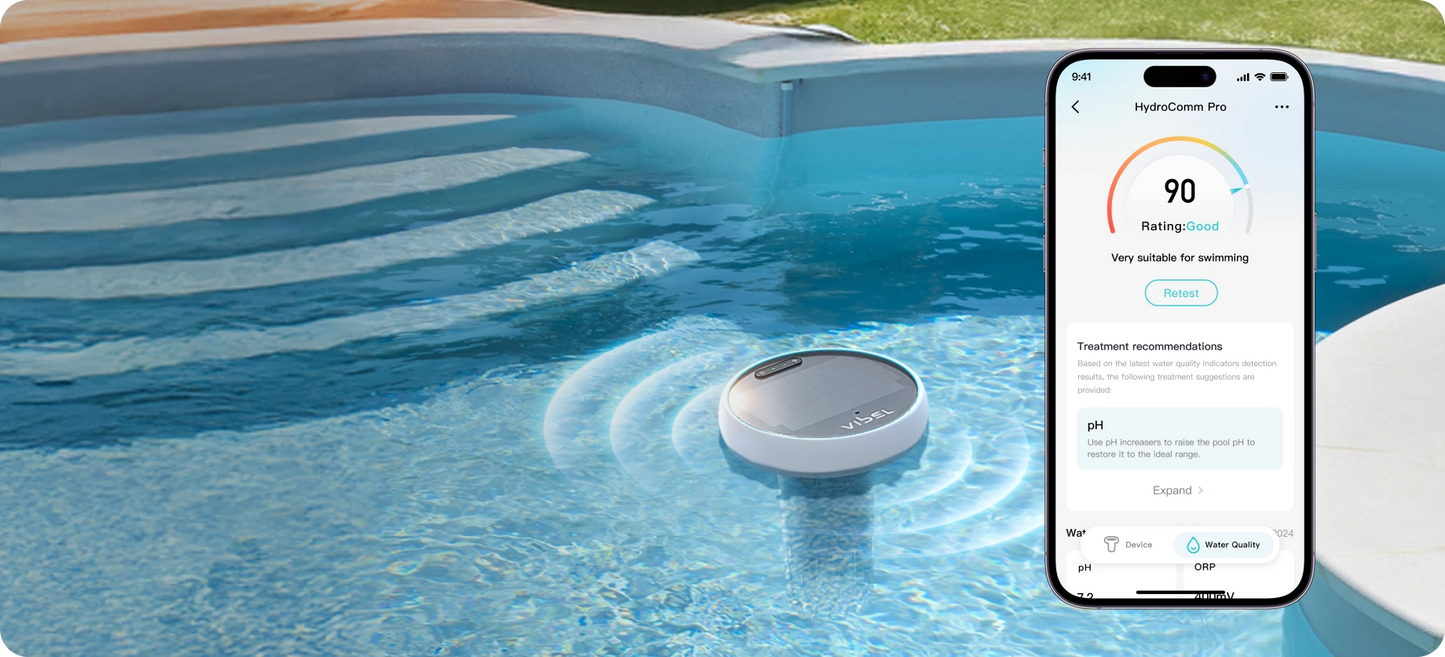 HydroComm Pro - Smart Pool Monitor by Aiper