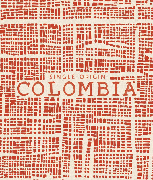 Peet’s Colombia Coffee bag with flavor notes caramel, toasted nut, and stone fruit.