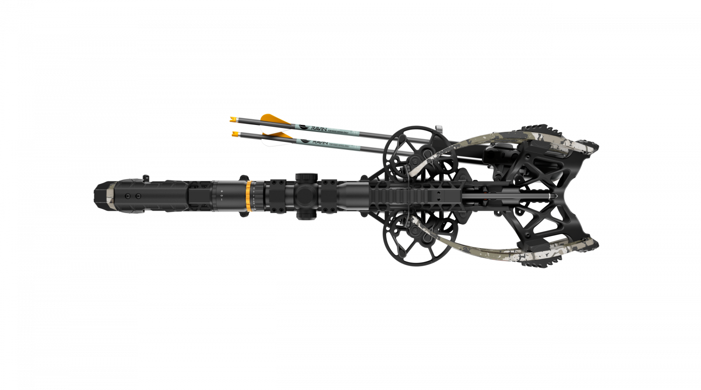 Ravin R500 Crossbow – 500 FPS, HexCoil Cam System, Rifle-Like Accuracy | XK7 Camo