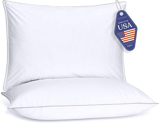 FluffCo Down Alternative Pillow – Hotel‑Quality Comfort for Better Sleep