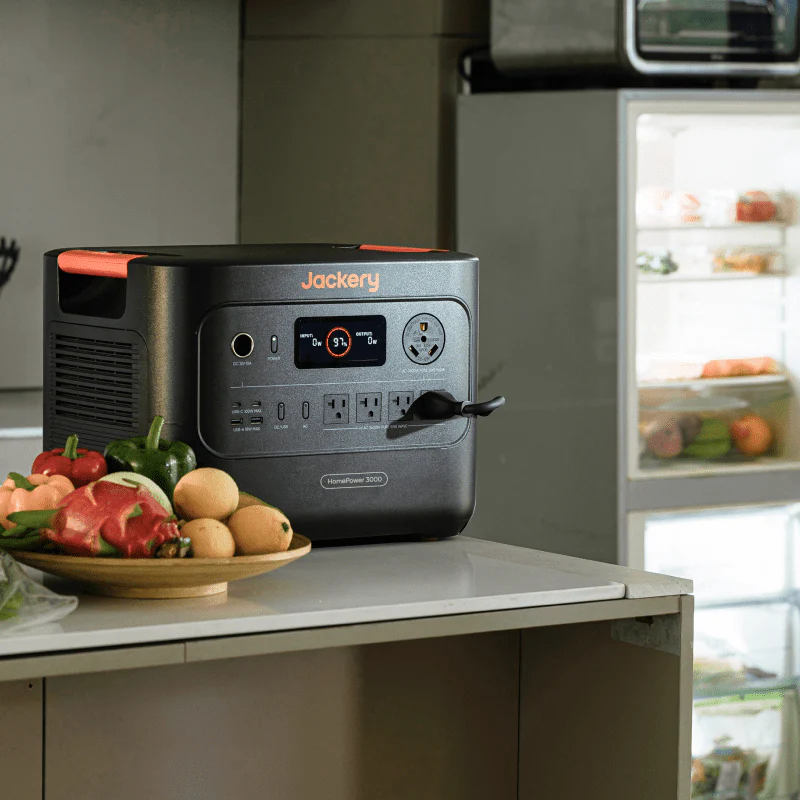 Jackery HomePower 3000 portable home backup power station with 3072Wh capacity