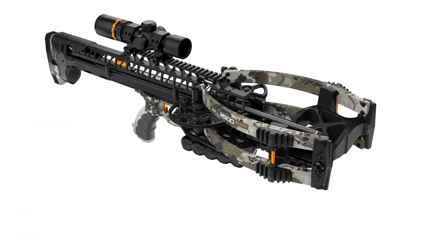 Ravin R500 Crossbow – 500 FPS, HexCoil Cam System, Rifle-Like Accuracy | XK7 Camo
