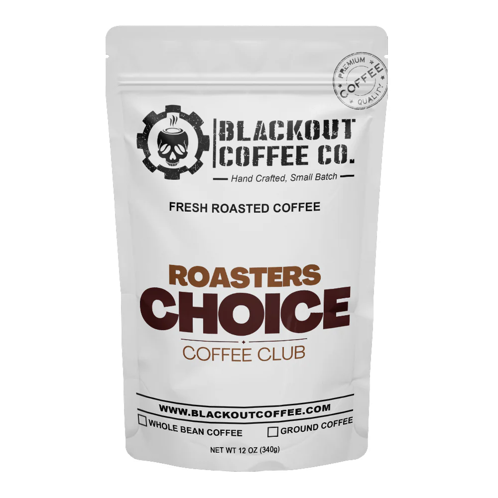 Blackout Coffee Roaster's Choice Monthly Subscription – Fresh Roasted | VeteransValueHub
