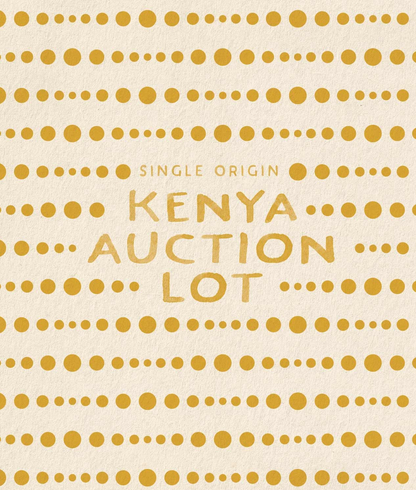 Peet’s Coffee – Kenya Auction Lot
