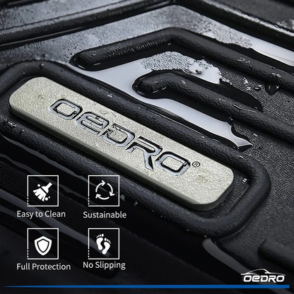 OEDRO TPE Floor Mats for Ford F‑250/F‑350/F‑450 Super Duty Crew Cab