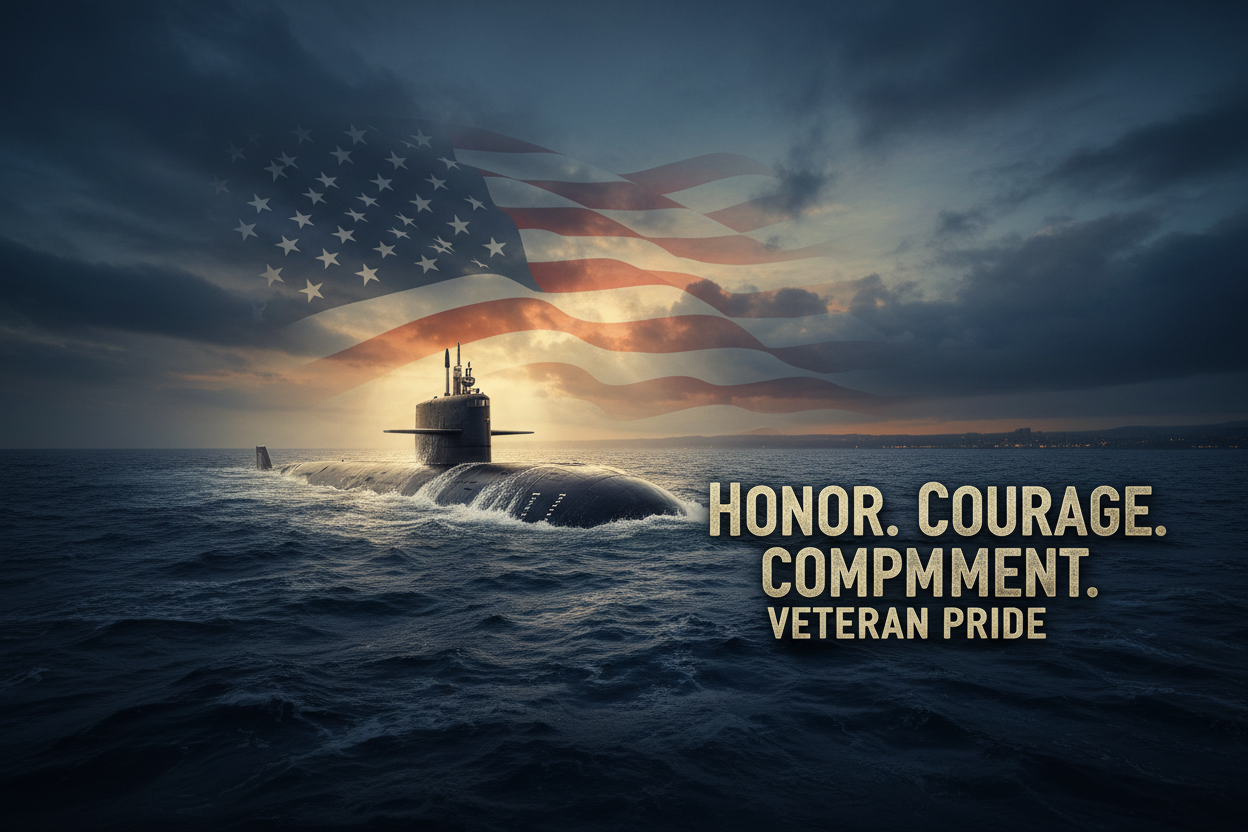 Submarine Military Banner