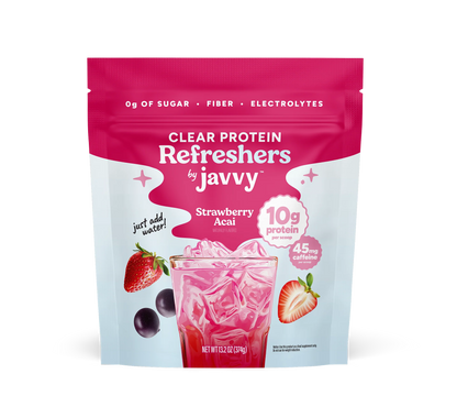 Strawberry Açaí Protein Refresher bag