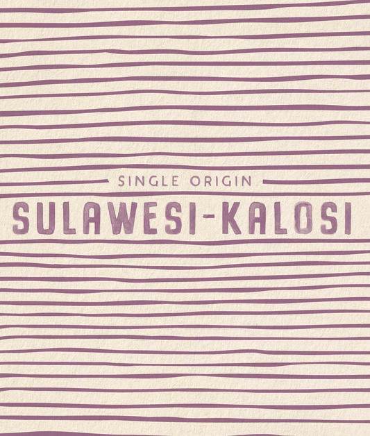 Peet’s Sulawesi-Kalosi Coffee bag with flavor notes crushed spice, marzipan, and teak.