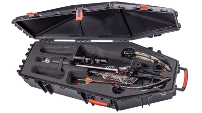 Ravin hard case reinforced polymer crossbow storage case with pre-cut foam insert compatible with R500 R10X R9 series