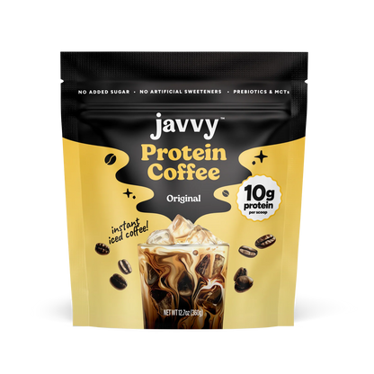 Javvy Protein Coffee – Premium Iced Coffee with Whey Protein | 16 Flavors Available